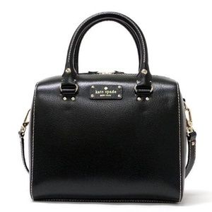New! Kate Spade Wellesley Alessa Black Satchel